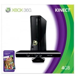 Microsoft Xbox Slim 4 Gb + Kinect + 1 jogo original + HDMI