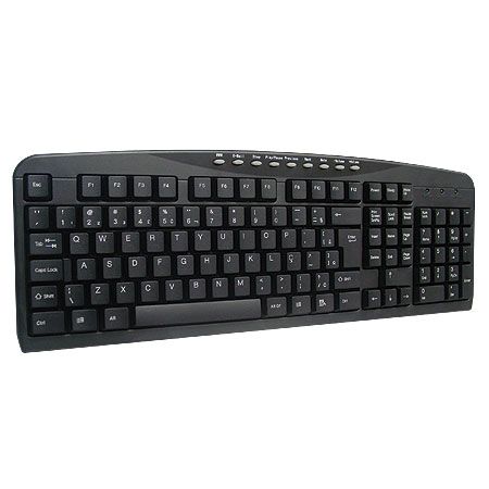 TECLADO MULTIMIDIA PS2 KB 3201